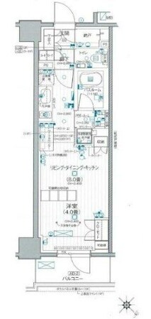 プレサンス木場公園の物件間取画像